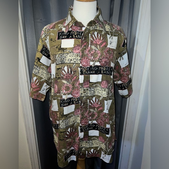 Kahala Other - Vintage Olive Kahala and Avi Hawaiian Aloha Shirt